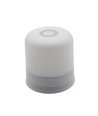 Lampe de table LED rechargeable intérieur/extérieur - Blanc, tactile dimmable, 3 en 1, IP54 extérieur