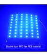 Panneau LED pliable 25x25cm 17,5W RGB+NW RA95 - 24V DC, IP20