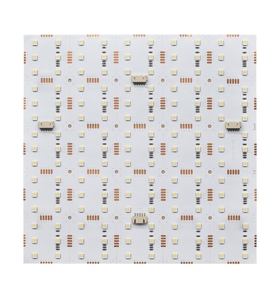 Panneau LED pliable 25x25cm 17,5W RGB+NW RA95 - 24V DC, IP20
