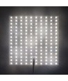 Panneau LED RGBW pliable 25x25 RA95 15W - 24V DC, IP20
