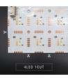 Panneau LED pliable 49x24 45W RGB+CW RA95 - 24V DC, IP20
