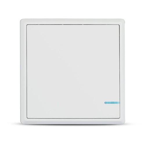 Smart switch sans fil, 1 bouton - IP54 étanche, blanc, portée jusqu'à 600m, pile incl.