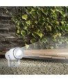VT-857 lampe de jardin 12W - 4000K, blanc, piquet de terre