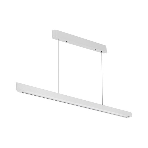 Lampe LED Vt-7-35 36W - suspendue linéaire, Samsung, plaque diffuseur type 3en1 blanche