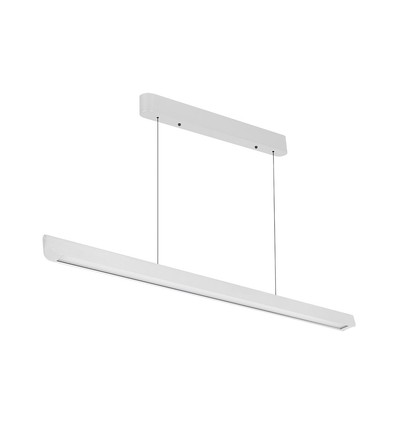 Lampe LED Vt-7-35 36W - suspendue linéaire, Samsung, plaque diffuseur type 3en1 blanche