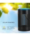 Lampe de sol / lampe de table LED Solara 0,5W - Solaire, IP44, métal noir, blanc chaud, rechargeable, extérieur