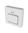 Lot de 2 Lampes à capteur rechargeables - Aimant, USB-C, adaptées pour escaliers, armoire, veilleuse, etc.