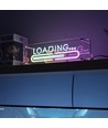 RGB LOADING Néon Enseigne - Effet Miroir Infini, Bluetooth, Contrôle par Application