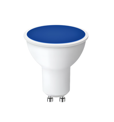Spot LED GU10 5W Bleu