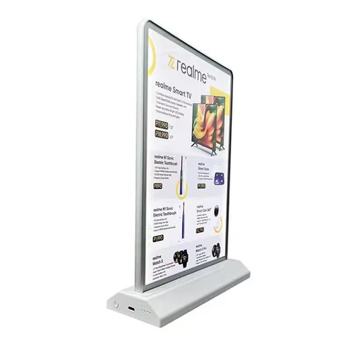 Porte-menu format A5 - Cadre lumineux double face