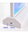 Porte-menu format A5 - Cadre lumineux double face