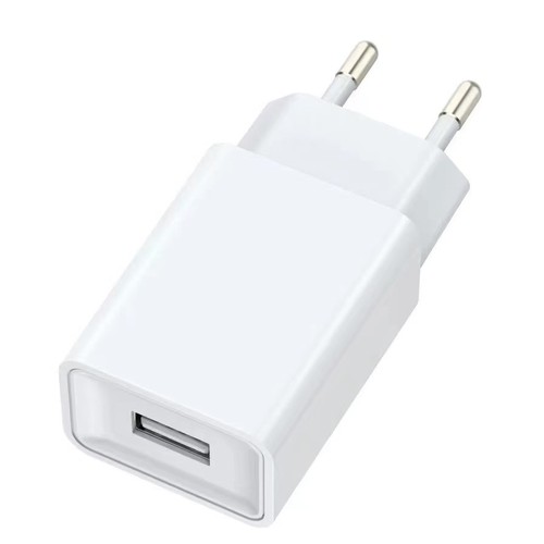 USB chargeur 10W - Blanc, USB-A, parfait pour mobile et lampes