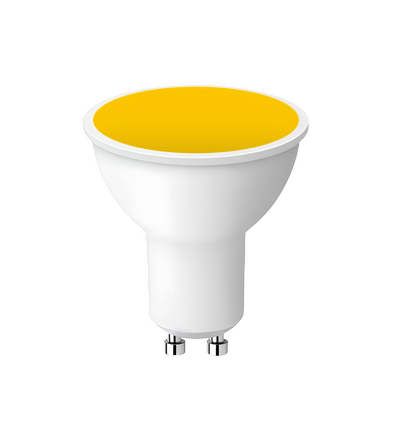 Spot LED GU10 5W Jaune