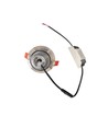 Spot encastrable 3W Ø8,4cm dimmable - 12V/24V, perçage : Ø7-8 cm, dimensions : Ø8,4 cm, 4 cm de haut