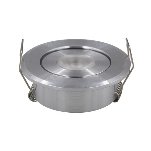 Spot d'ascenseur 1,5W Ø5,2cm - Perçage : Ø4,4 cm, Dimensions : Ø5,2 cm, angle de diffusion 25°, câble 1m