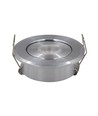 Spot d'ascenseur 1,5W Ø5,2cm - Perçage : Ø4,4 cm, Dimensions : Ø5,2 cm, angle de diffusion 25°, câble 1m