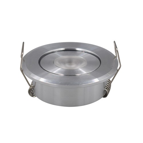 Spot encastrable 1,5W Ø5,2cm dimmable - 12V/24V, perçage : Ø4,2 cm, dimensions : Ø5,2 cm, 2,2 cm de haut