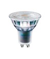 Spot sur rail triphasé 6W GU10 dimmable DimToWarm - Noir, 1800K-3000K, source lumineuse incluse