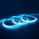 Ruban LED COB Slim 5m 9W/m Bleu clair - 24V DC, IP67, Dot-free, 240 LED/m