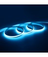 5m 9W/m Bleu clair Ruban LED COB sans points - 24V DC, IP67, 240 LED/m, 5 ans de garantie