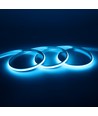 5m 9W/m Bleu clair Ruban LED COB sans points - 24V DC, IP67, 240 LED/m, 5 ans de garantie