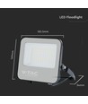 Projecteur LED 50W - 185lm/W, lampe de travail, extérieur