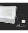 Projecteur LED 200W - 185lm/W, lampe de chantier, extérieur