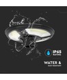 Vt-45w lampe de jardin LED 7,5W - solaire, ronde, avec capteur, télécommande RF, 6500K, IP65