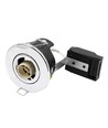 Spot encastrable GU10 - Acier brossé, IP20