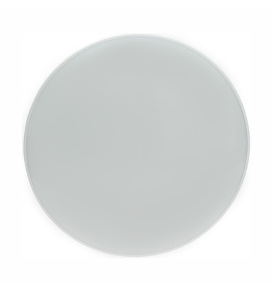 Plafonnier 32W Nymphea Black & White Rings - CCT, IP54, Ø32cm, 4150lm, 115 degrés, bord blanc/noir