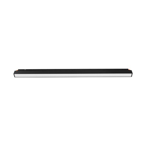 Spot sur rail magnétique intelligent 20W, RA90 - 48V, CCT, Wi-Fi, 2100lm, noir, 58cm de long