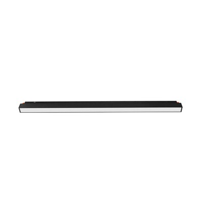 Spot sur rail magnétique intelligent 20W, RA90 - 48V, CCT, Wi-Fi, 2100lm, noir, 58cm de long
