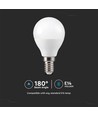 5 pcs. Ampoule LED RGBW - 4,8W, télécommande RF, dimmable, E14