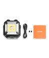 Lanterne et lampe de poche LED multifonctionnelle 10W - 1500lm, IP66, magnétique, USB-C, powerbank, extérieur et camping