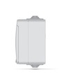 Prise double Schuko extérieure - IP65, gris