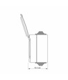Prise double Schuko extérieure - IP65, gris