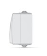 Interrupteur extérieur à 1 canal - IP65, 73x63mm, gris