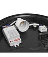 Luminaire plafonnier avec détecteur de mouvement à micro-ondes