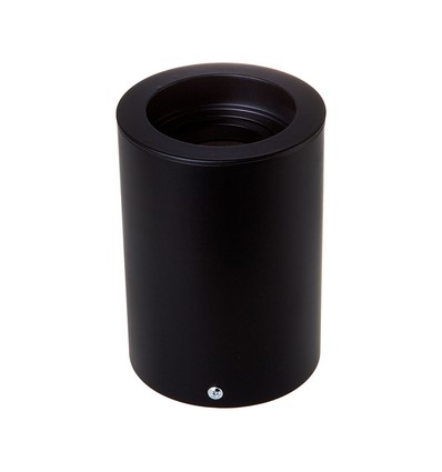 Spot en saillie GU10, rond - Noir, orientable, 10x14,2cm, sans source lumineuse