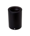 Spot en saillie GU10, rond - Noir, orientable, 10x14,2cm, sans source lumineuse