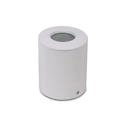 Spot en saillie GU10 - Rond, blanc, Ø8,2cm, sans source lumineuse