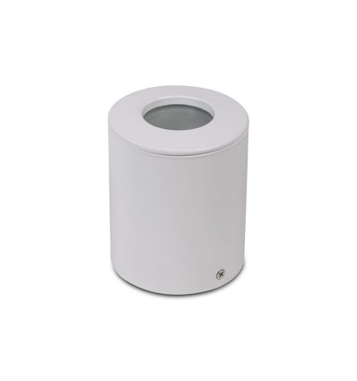 Spot en saillie GU10 - Rond, blanc, Ø8,2cm, sans source lumineuse