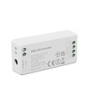 Contrôleur WiFi RGB pour strips LED - 12V/24V, 12A, portée 30m, blanc