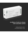 Contrôleur WiFi RGB+W pour strips LED - 12V/24V, 12A, blanc, contrôlé par application