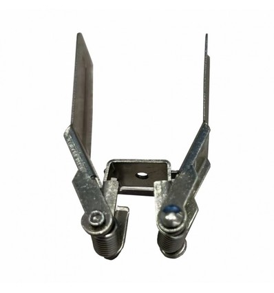 Support de montage pour rail magnétique Shift - Gris, acier, 25x25x75 mm, garantie 5 ans