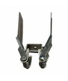 Support de montage pour rail magnétique Shift - Gris, acier, 25x25x75 mm, garantie 5 ans