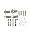 Luminaire encastré linéaire LED 120cm 40W - Samsung LED chip, 120cm, argent, garantie 5 ans
