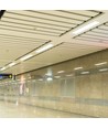Luminaire encastré linéaire LED 120cm 40W - Samsung LED chip, 120cm, argent, garantie 5 ans