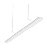 Plafonnier LED 120cm, 30W - 100lm/W, CCT, blanc, IP20