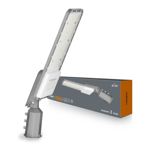 Lampadaire LED 150W - 110lm/W, IP65, 5000K, extérieur, 15.000lm